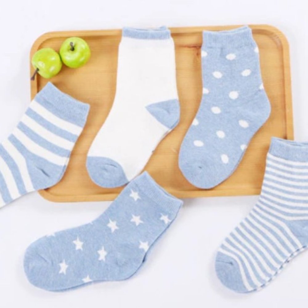 Easter Baby Socks, Easter Toddler Socks, Baby Blue  Socks, Boy Socks